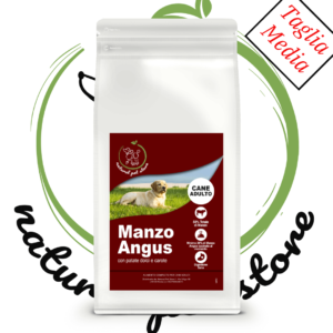 Manzo Angus Taglia Media Naturalpetstore