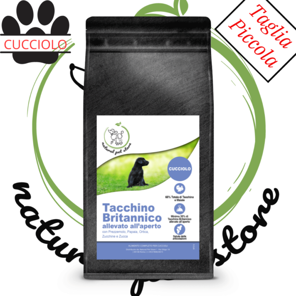 Tacchino Britannico Cucciolo NaturalPetStore