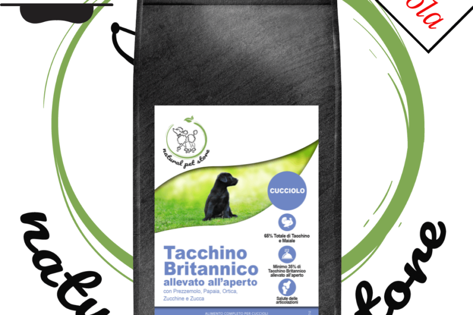 Tacchino Britannico Cucciolo NaturalPetStore